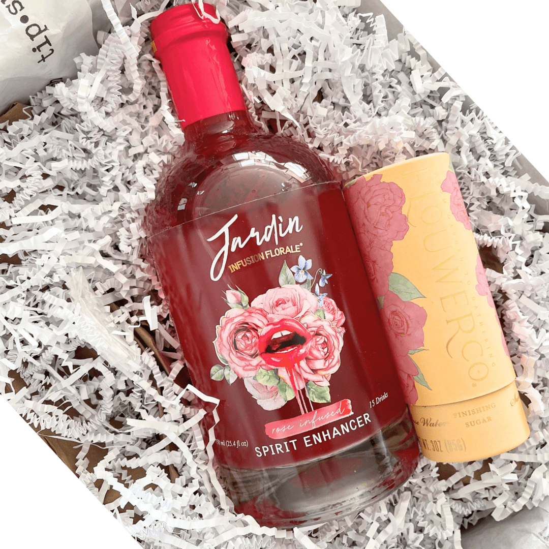 Holiday Bundle - Rose Jardin with Sweet Rose Finishing Sugar