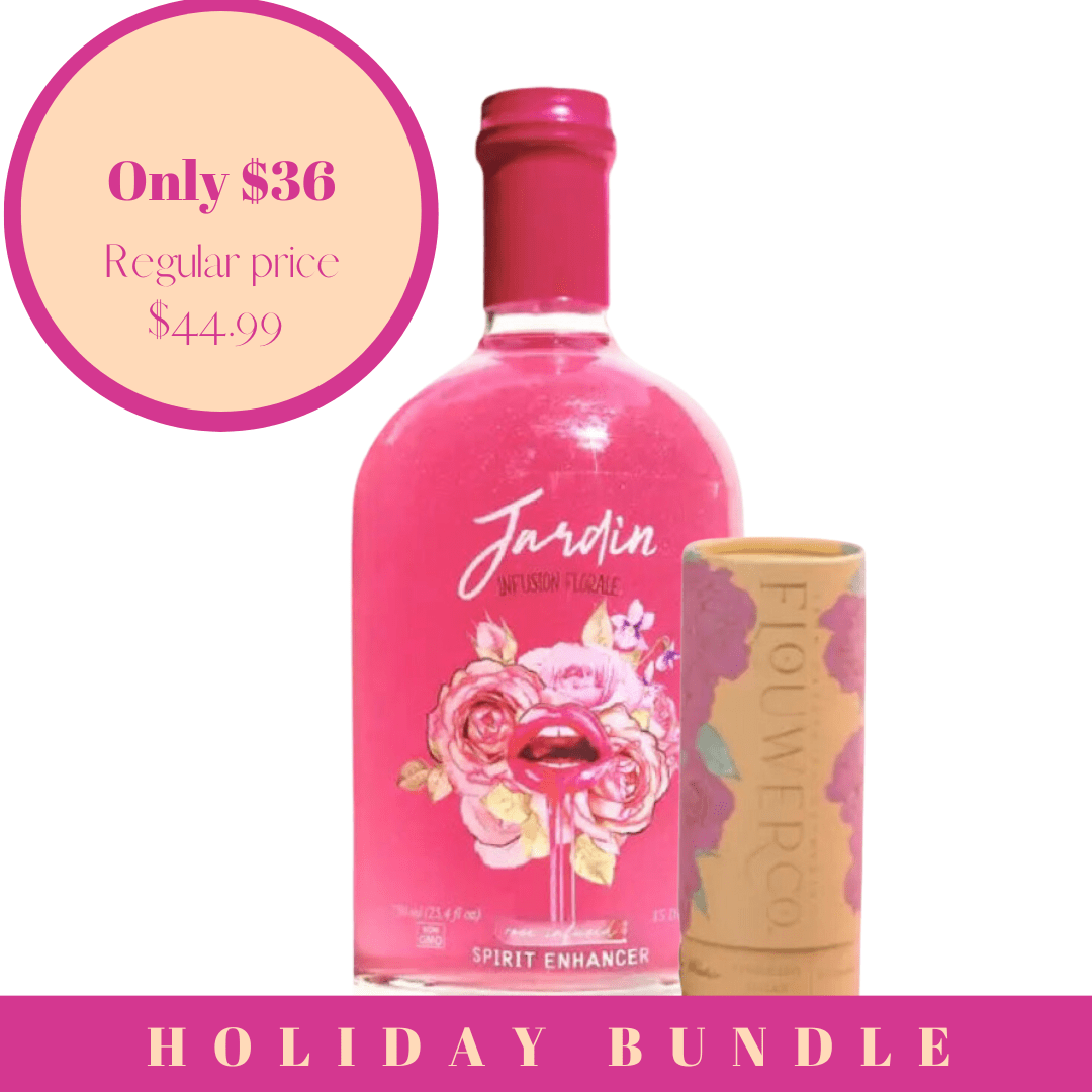 Holiday Bundle - Rose Jardin with Sweet Rose Finishing Sugar