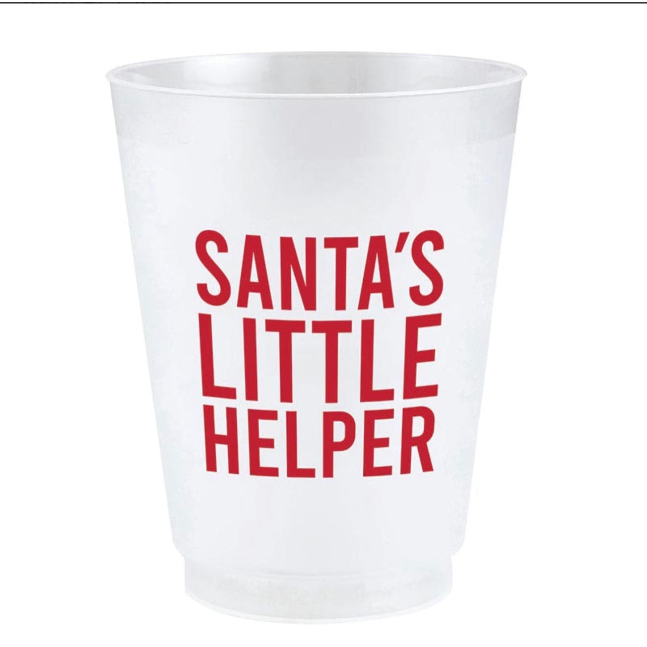 Santa's Little Helper, Frost Cups - Set of 8