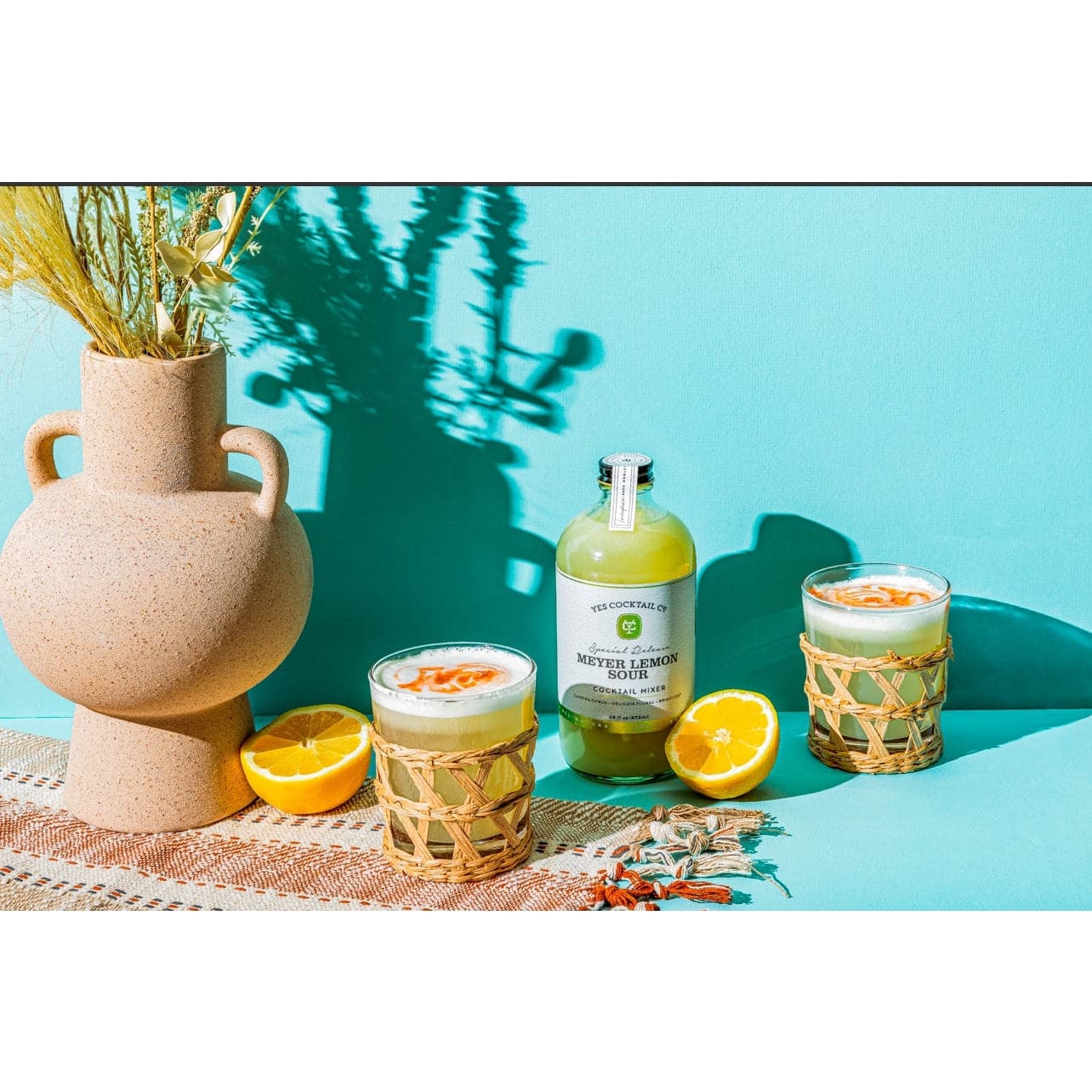 Meyer Lemon Sour Cocktail Mixer | 100% Natural | Yes Cocktail Co.