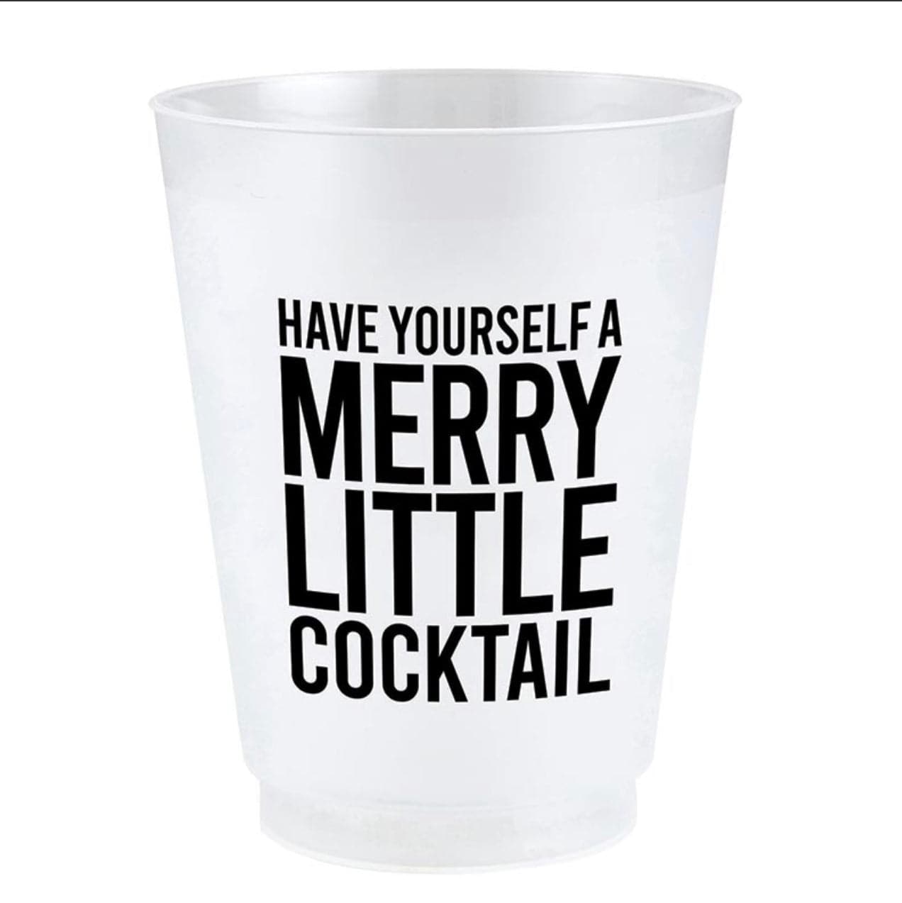 Have Yourself A Merry Little Cocktail, Frost Cups - set of 8