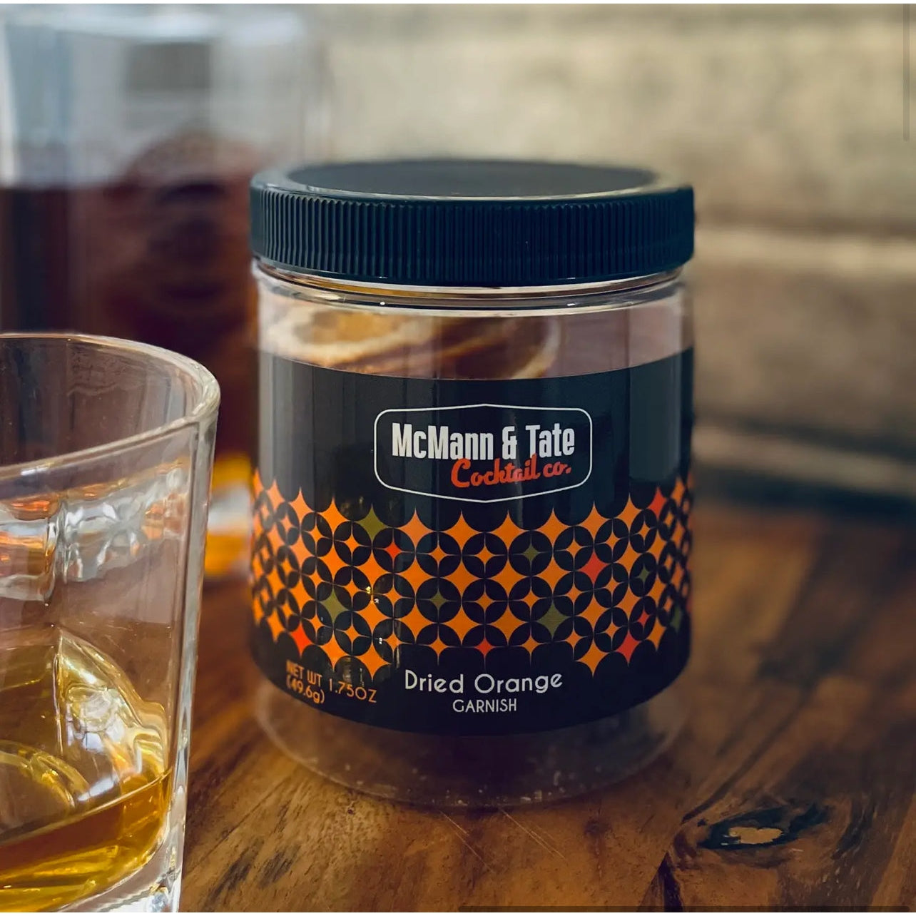 Dried Orange Garnish