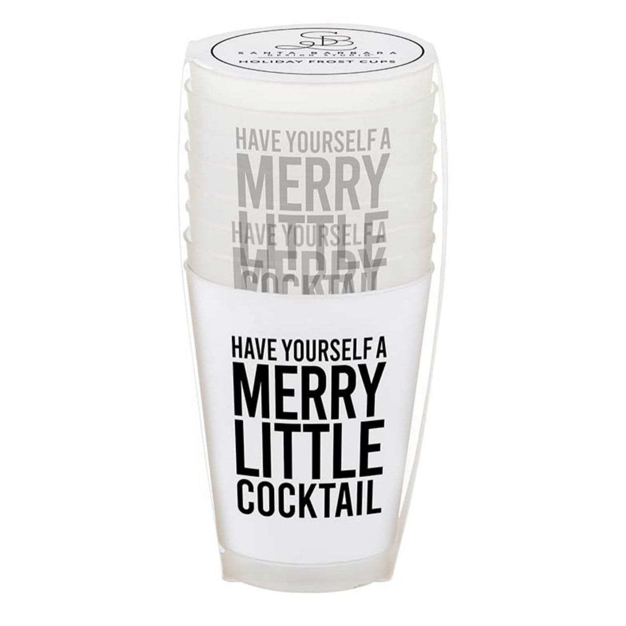 Have Yourself A Merry Little Cocktail, Frost Cups - set of 8