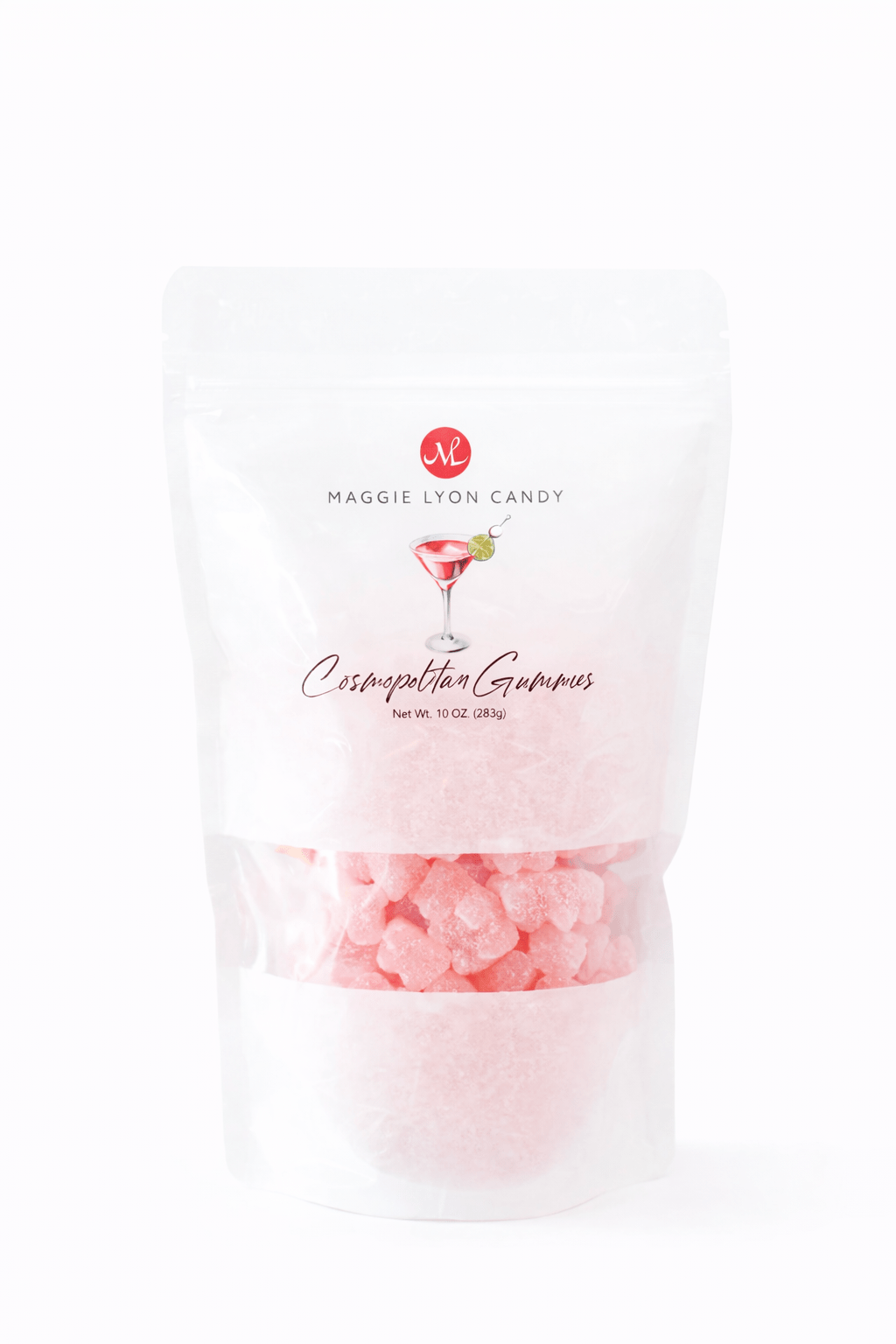 Maggie Lyon Candy Cosmopolitan Gummies packaging on a white background