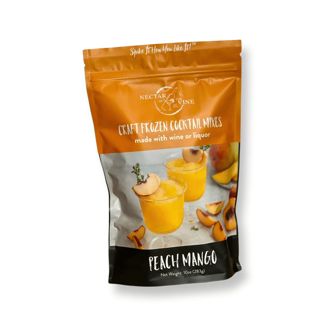 package of peach mango wine slushy