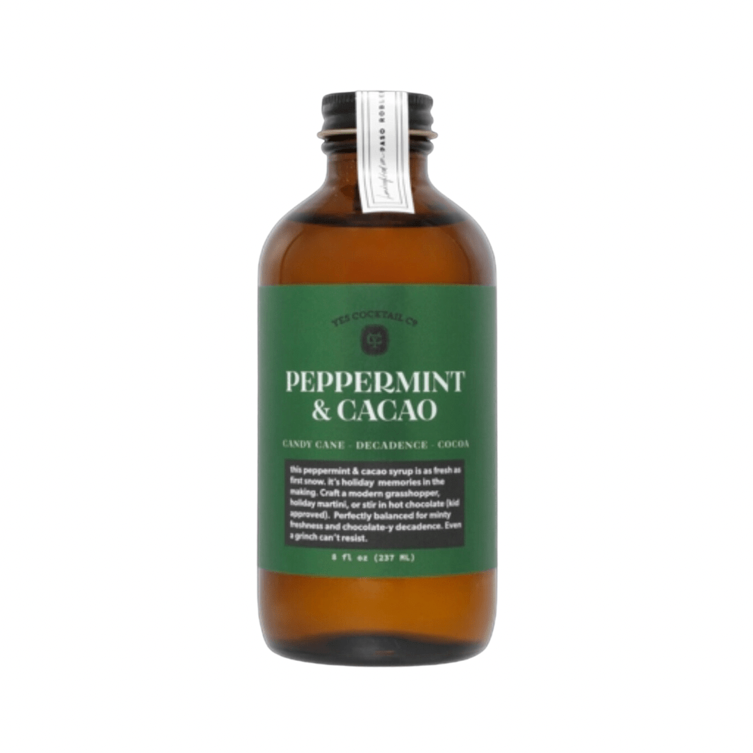 Peppermint and Cacao Syrup