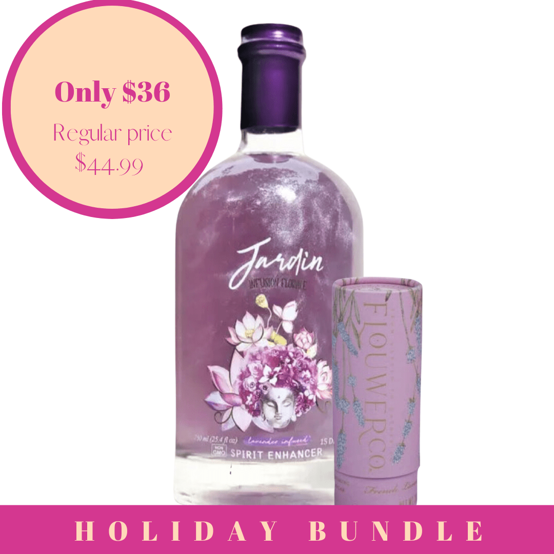 Holiday Bundle- Lavender Jardin with Lavender Finishing Sugar