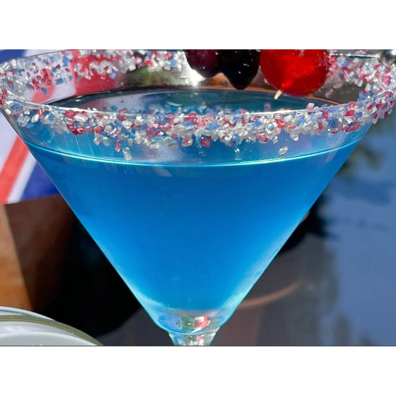 Holiday Cocktail Sugar - Red, White & Blue! (USA)
