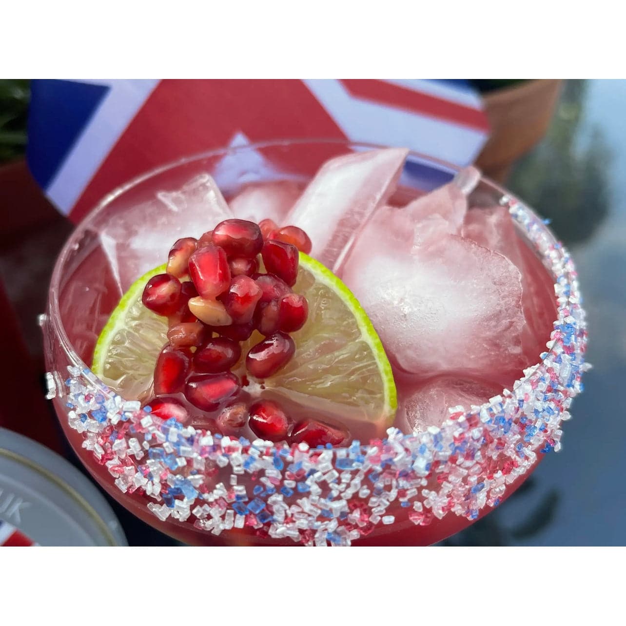 Holiday Cocktail Sugar - Red, White & Blue! (USA)