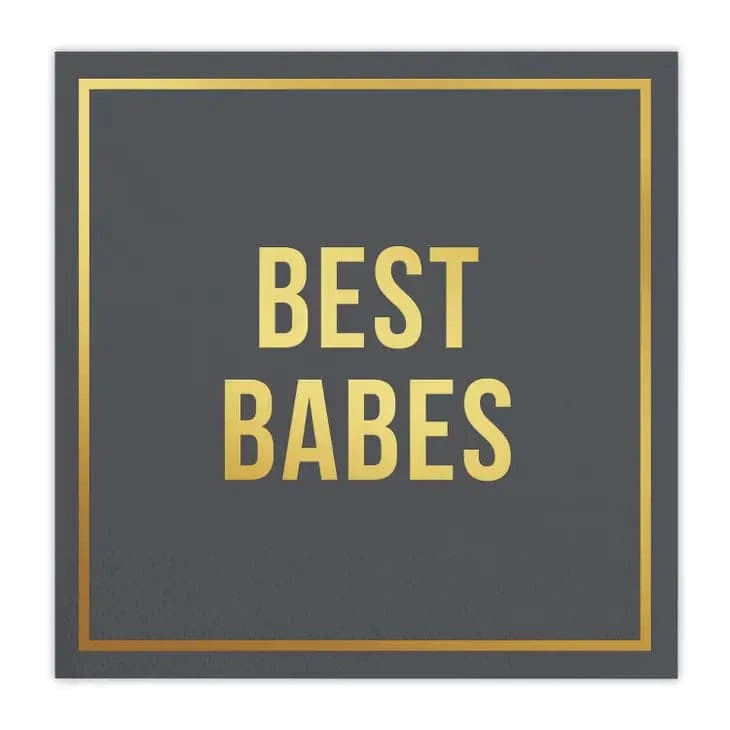 Cocktail Napkin-Best Babes