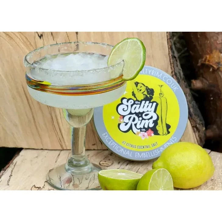 citrus flavored cocktail salt compliments the flavors in tequila