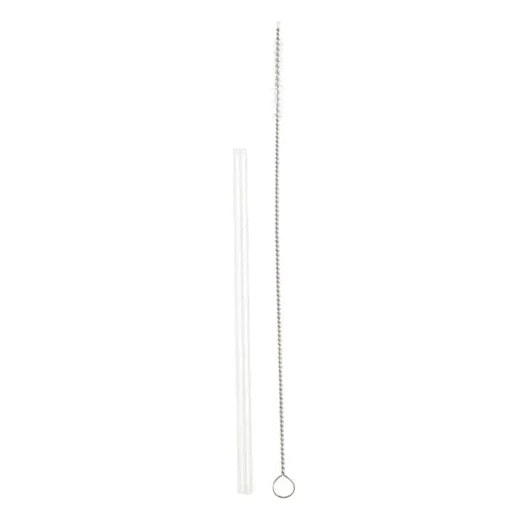 Glass Straws - Set 4pk