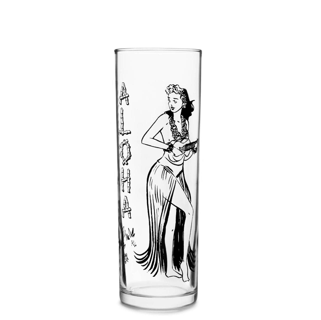 Tiki Kahiko Zombie Glass
