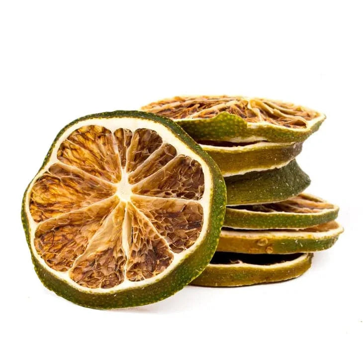 dehydrated lime slices