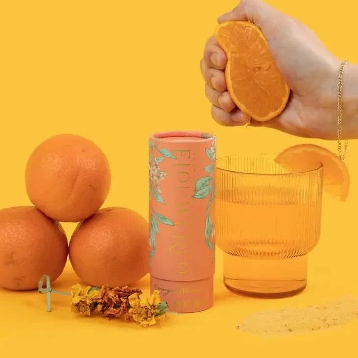 orange blossom flavored finishing sugar