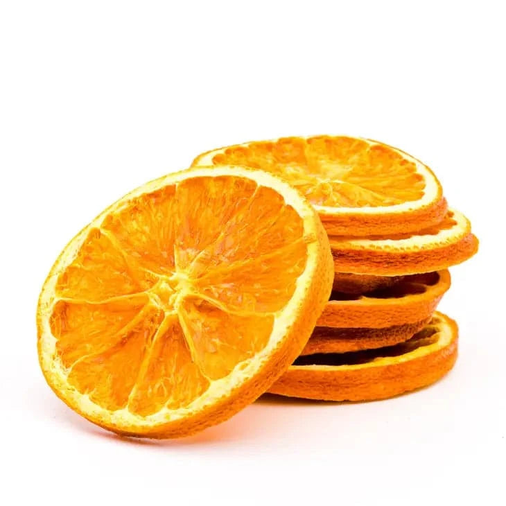 dehydrated orange slices
