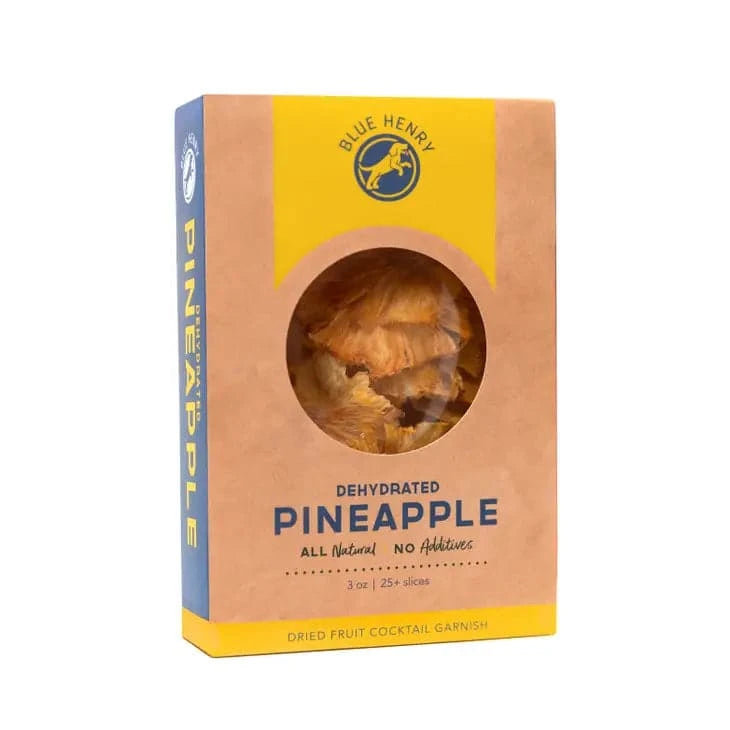 box of dehydrated pineapple slices contains approximately 25 slices