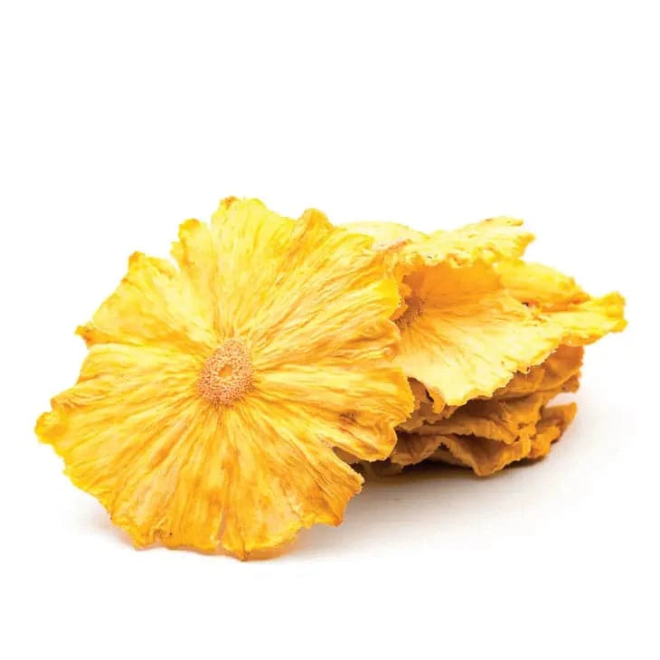 dehydrated pineapple slices