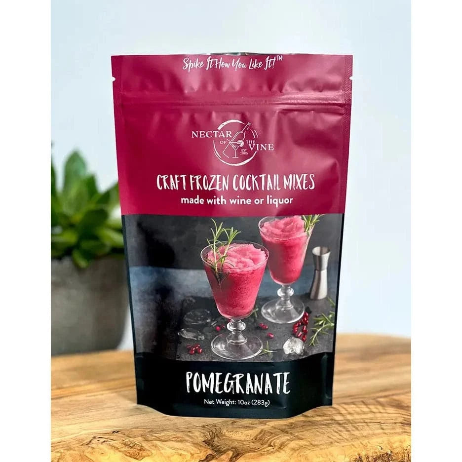 pomegranate favored mix for liquor or wine