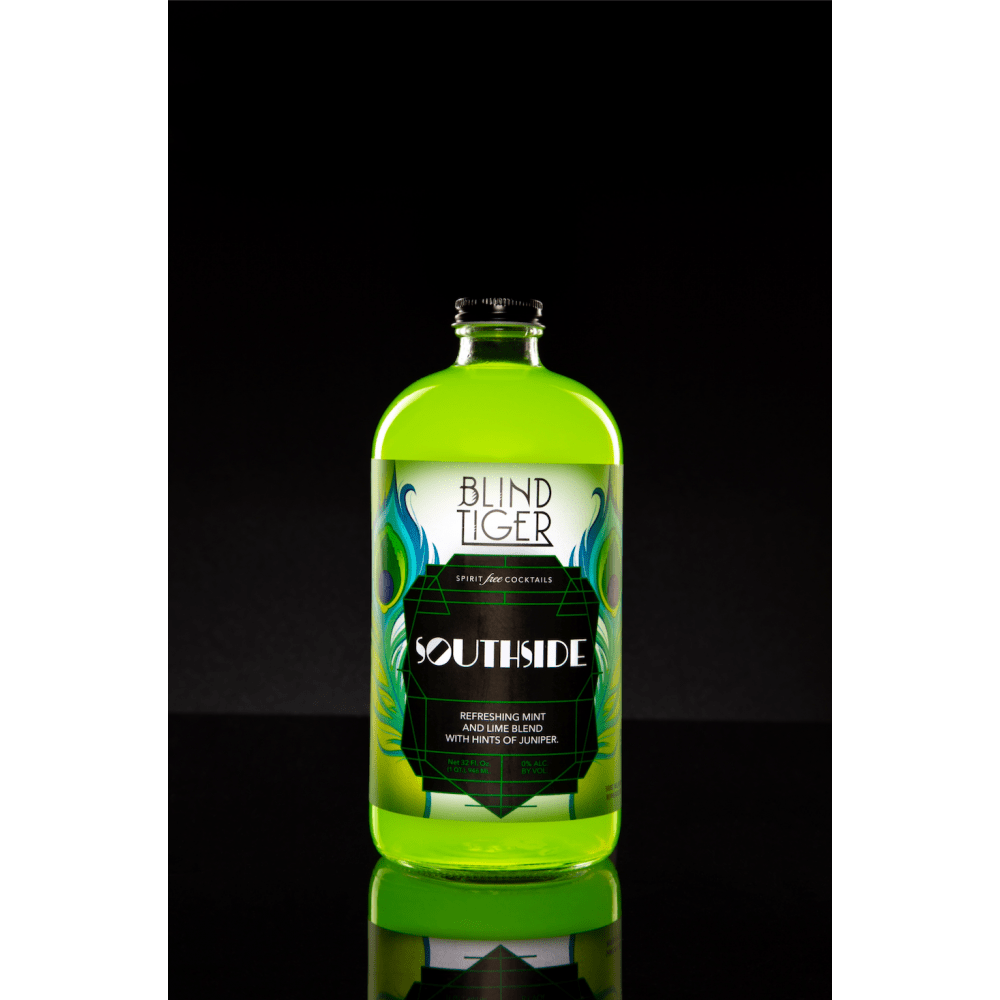 bottle of Blind Tiger Southside spirit free drink