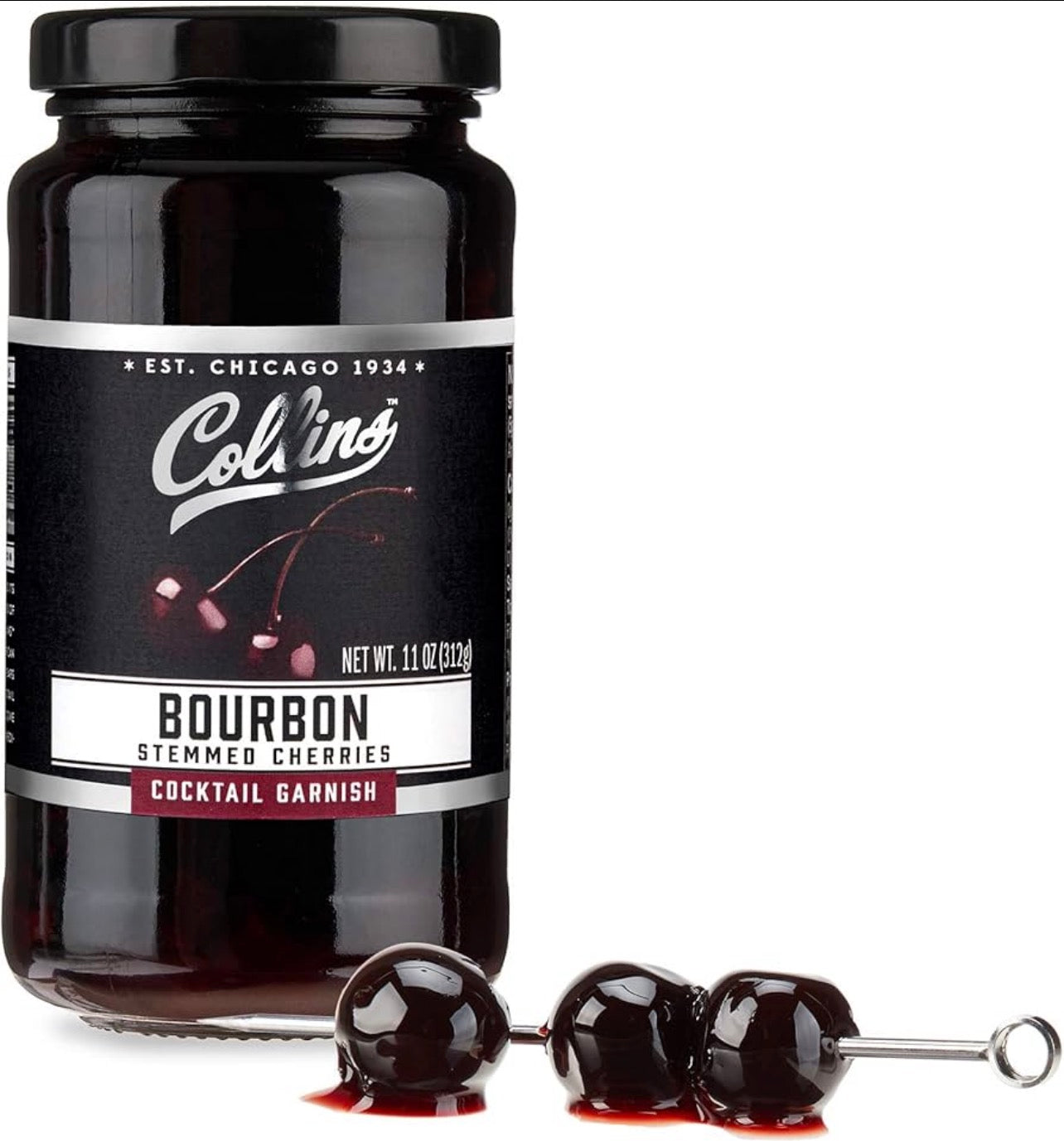 Collins Bourbon Gourmet Cherries