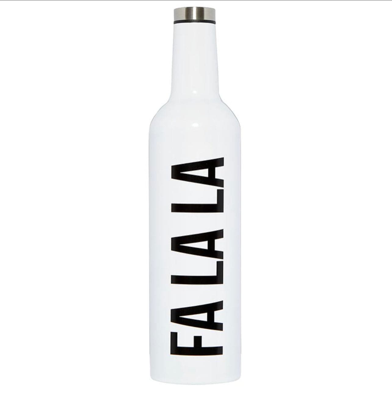 Fa la la Wine Bottle
