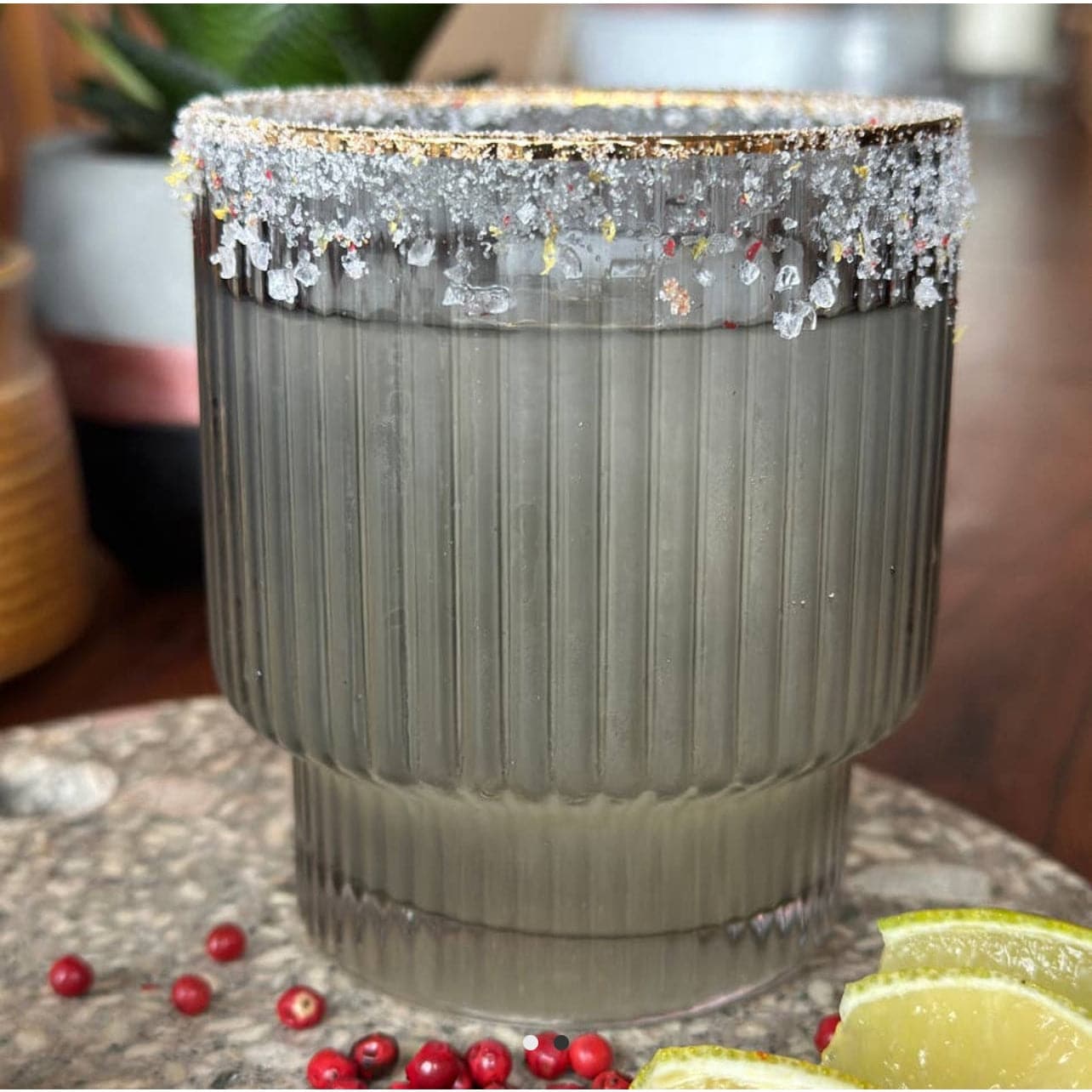 Pink Peppercorn Cocktail Salt