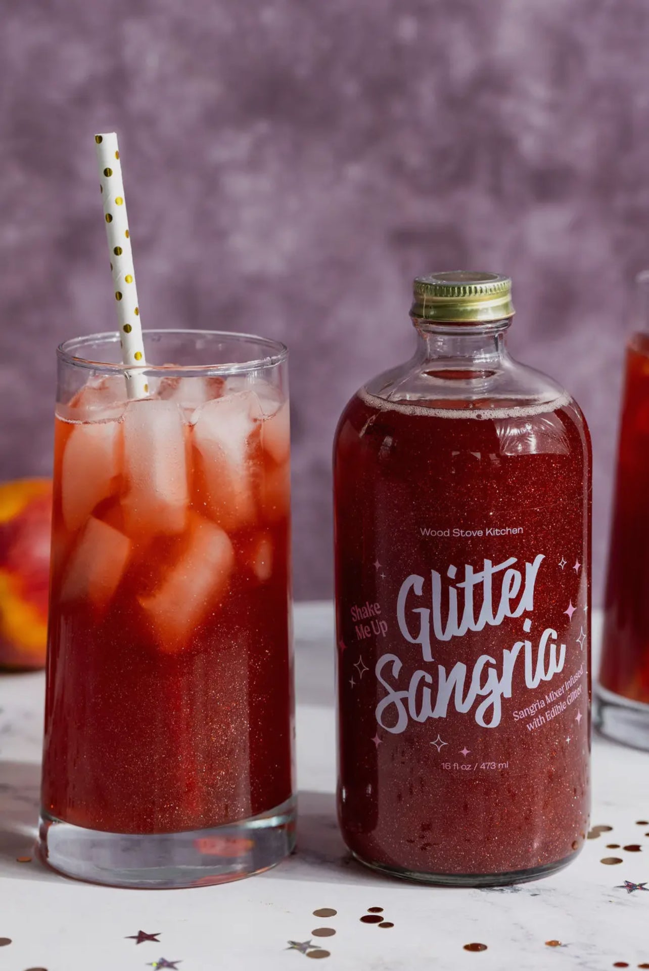 Glitter Sangria Cocktail Mix/Syrup, 16 Fl oz
