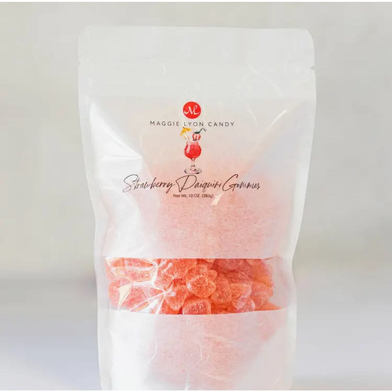 Strawberry Daiquiri Gummi Bears by Maggie Lyon Candy