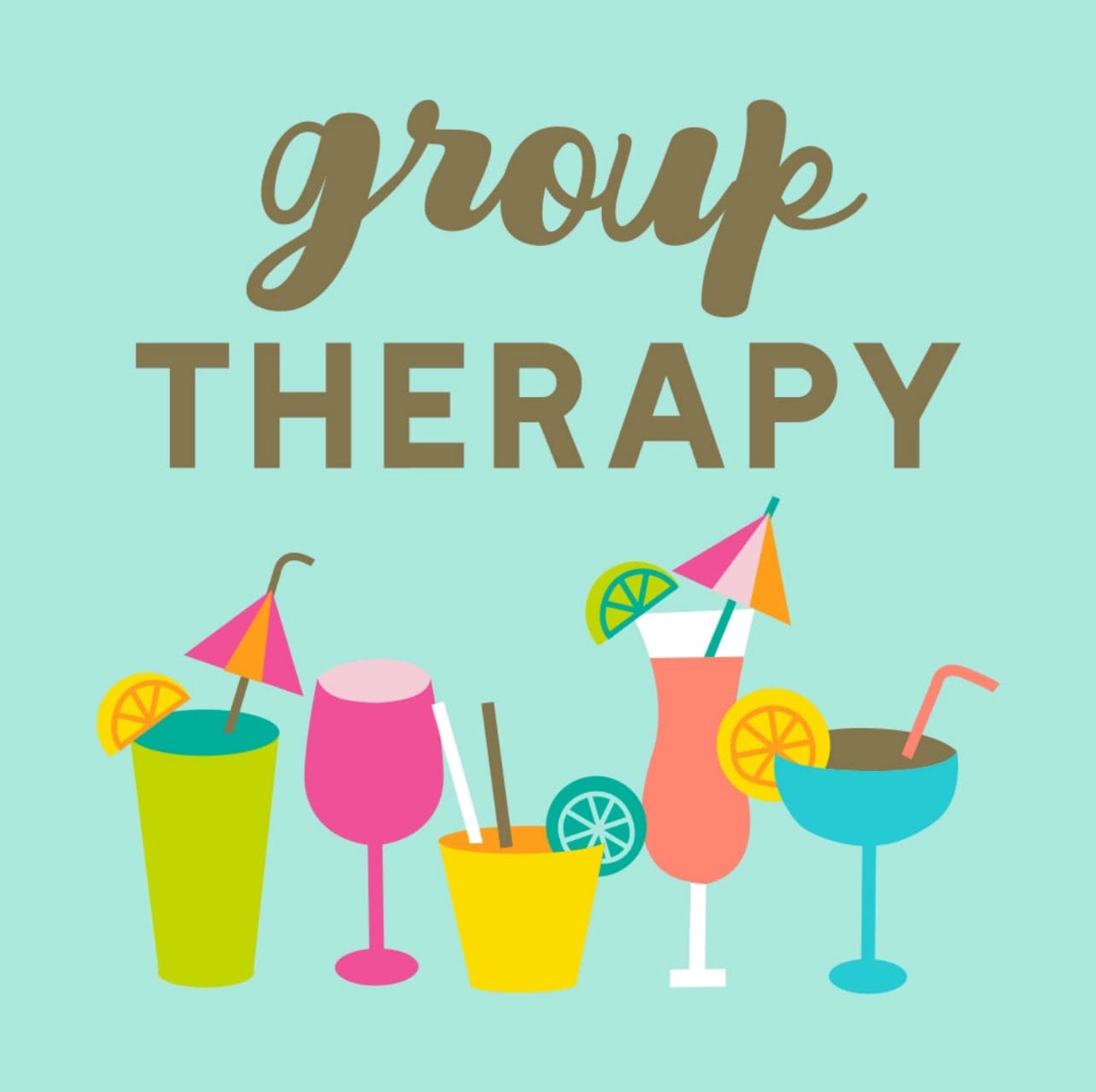 Group Therapy - Cocktail Napkins, Pack of 20