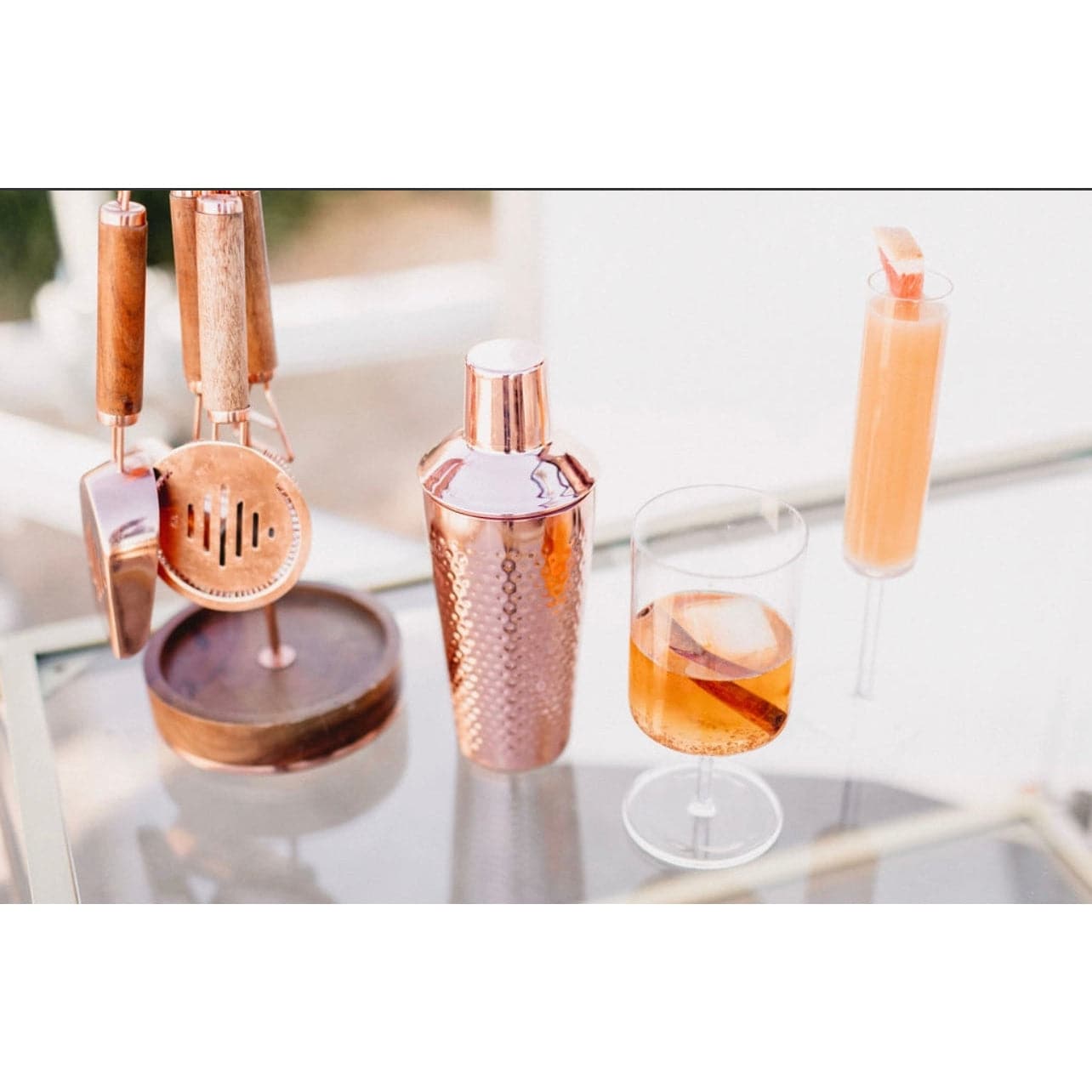 Orange Peel and Bitters Drink Mixer