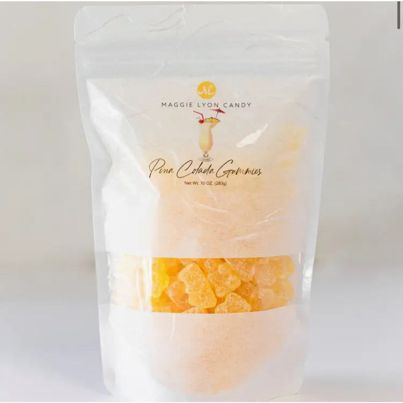 Piña Colada Gummi Bears by Maggie Lyon Candy