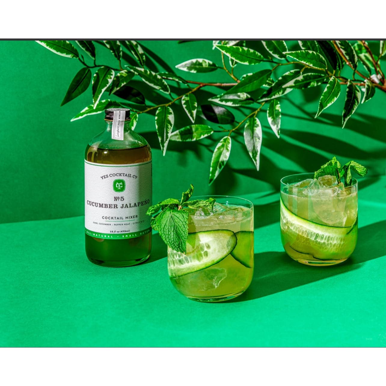Cucumber Jalapeno Cocktail Mixer