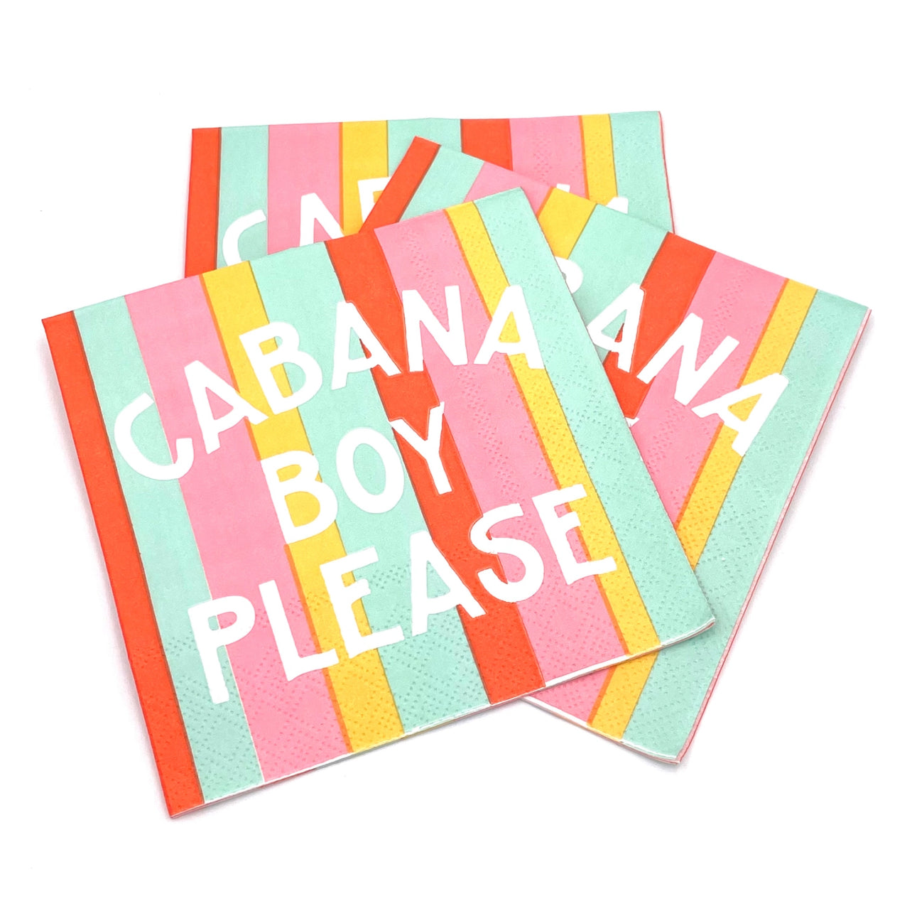 Cabana Boy Please, Cocktail Napkins - 20 count