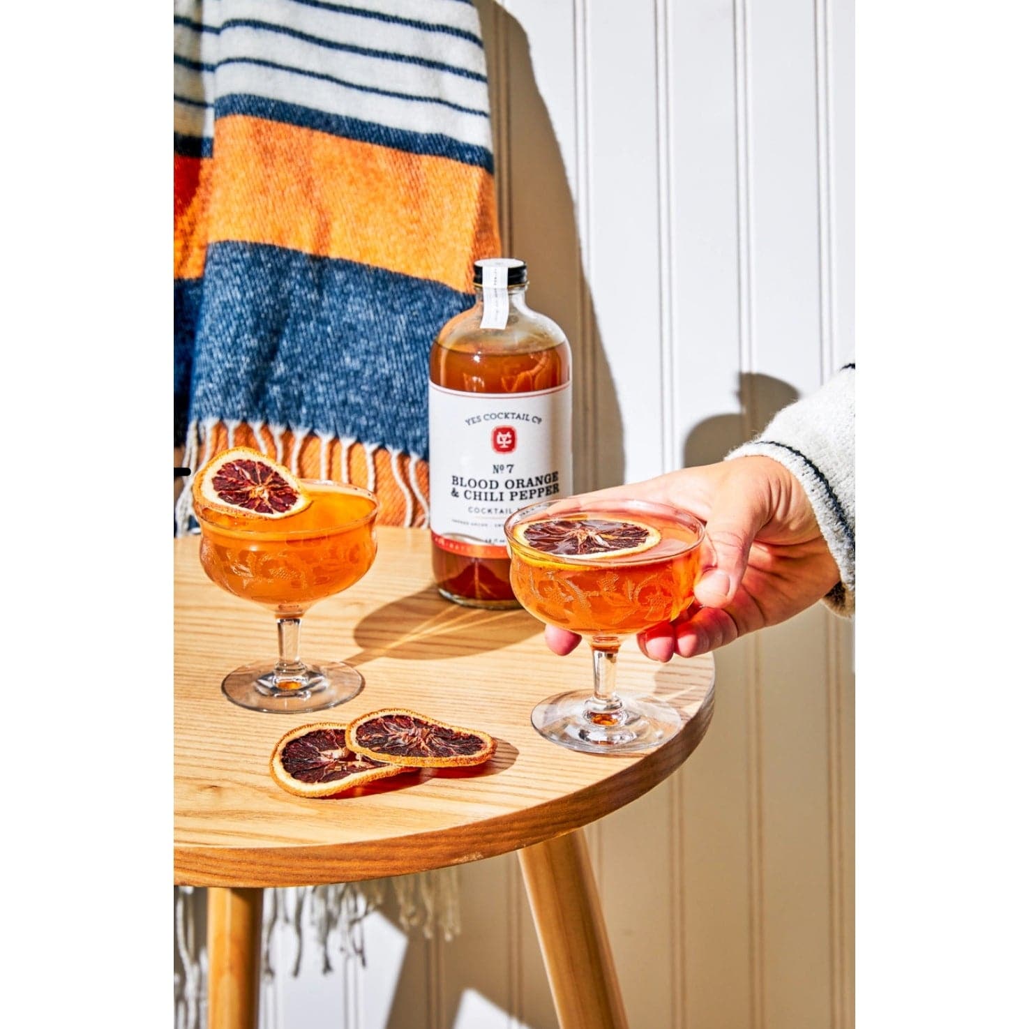 Blood Orange & Chili Pepper Cocktail Mixer