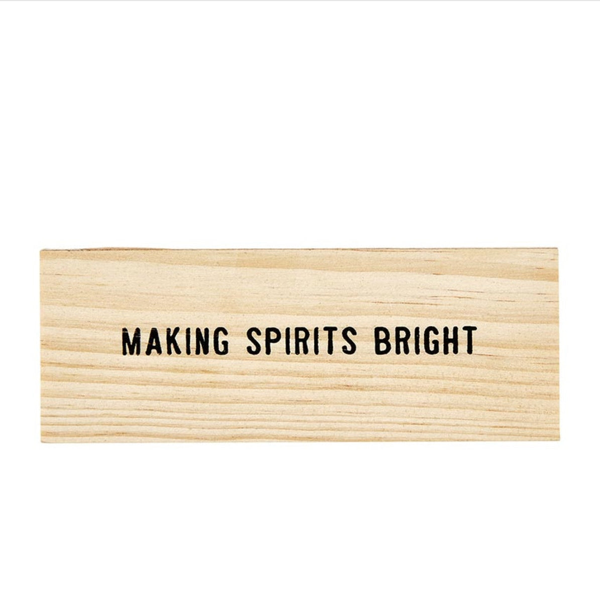 Wine Glass Charms - “Making Spirits Bright”, Boxed Gift Set of 6