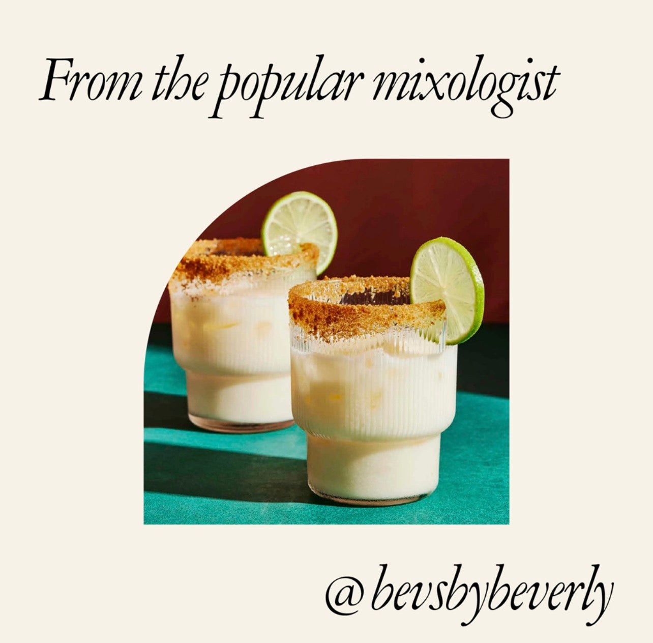 Cocktail recipes for two by Stephanie Wahler @bevsbybeverly