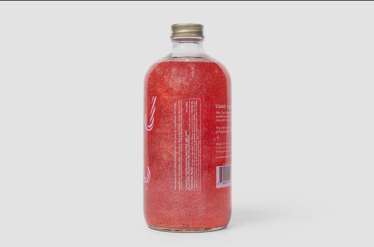 Candy Cane Sparkle Cocktail & Mocktail Mixer, 16 Fl oz