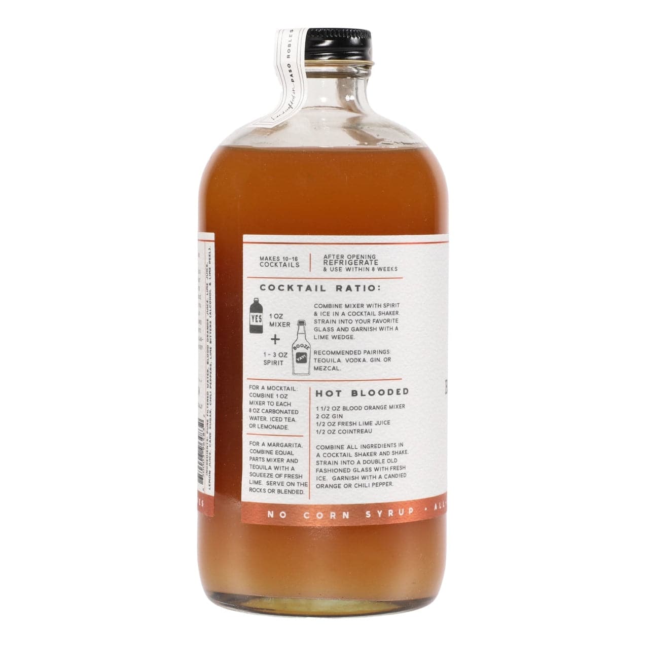 Blood Orange & Chili Pepper Cocktail Mixer