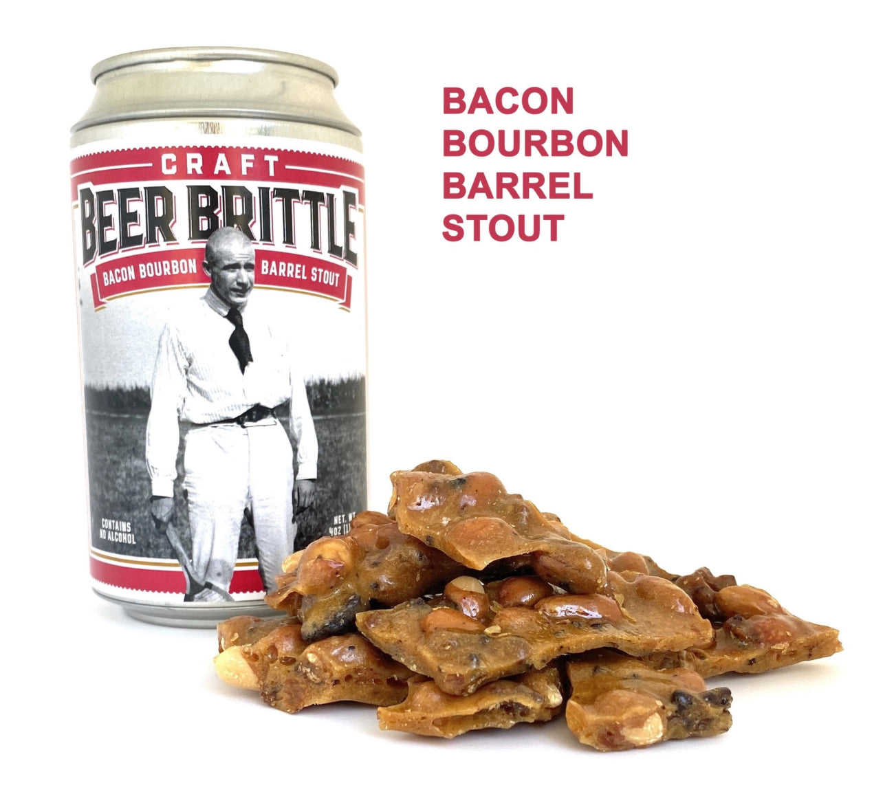 Craft Beer Brittle - Bacon Bourbon Barrel Stout