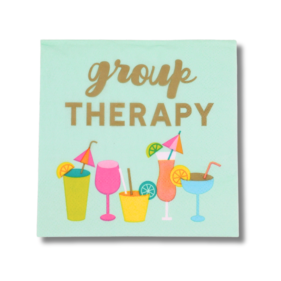 Group Therapy - Cocktail Napkins, Pack of 20