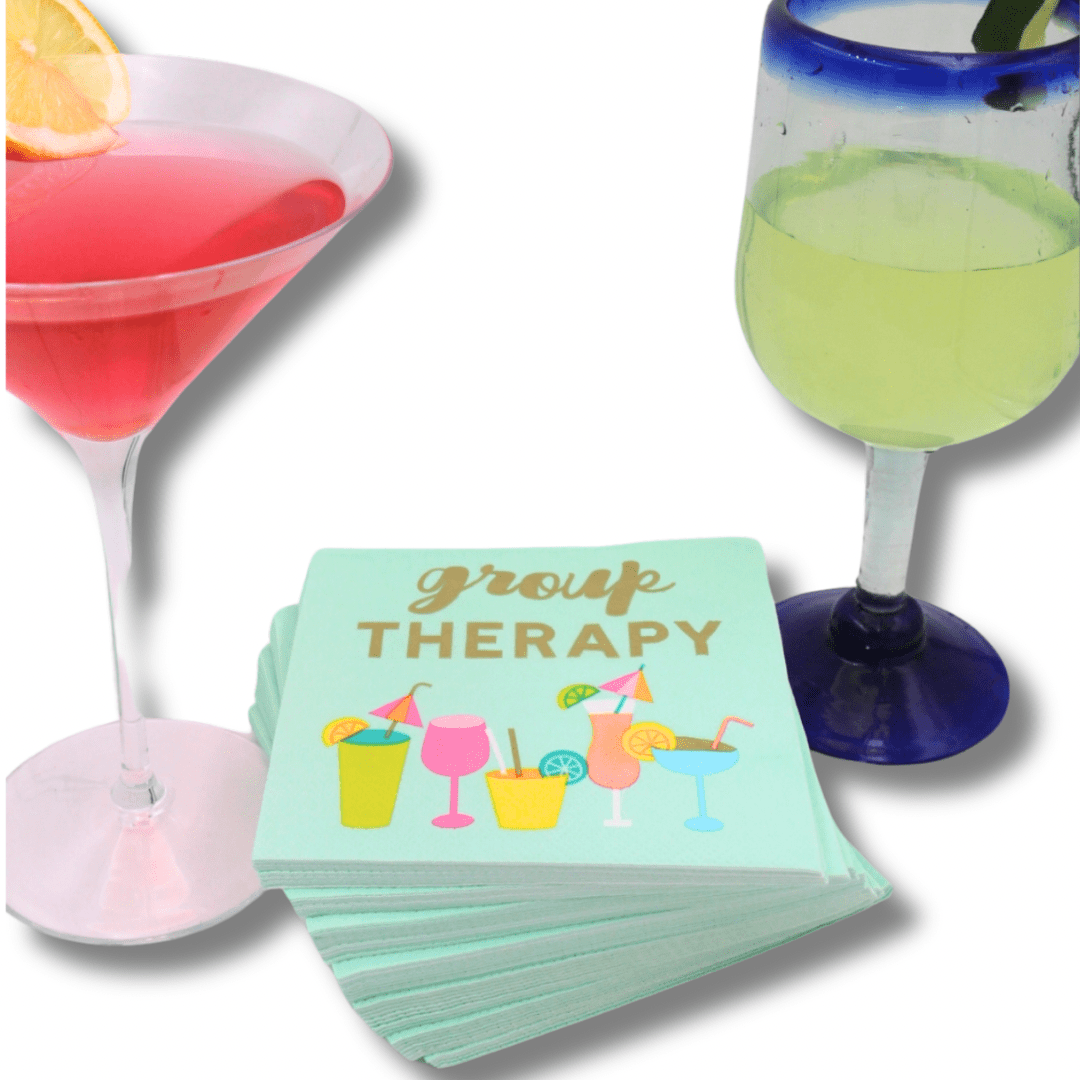 Group Therapy - Cocktail Napkins, Pack of 20