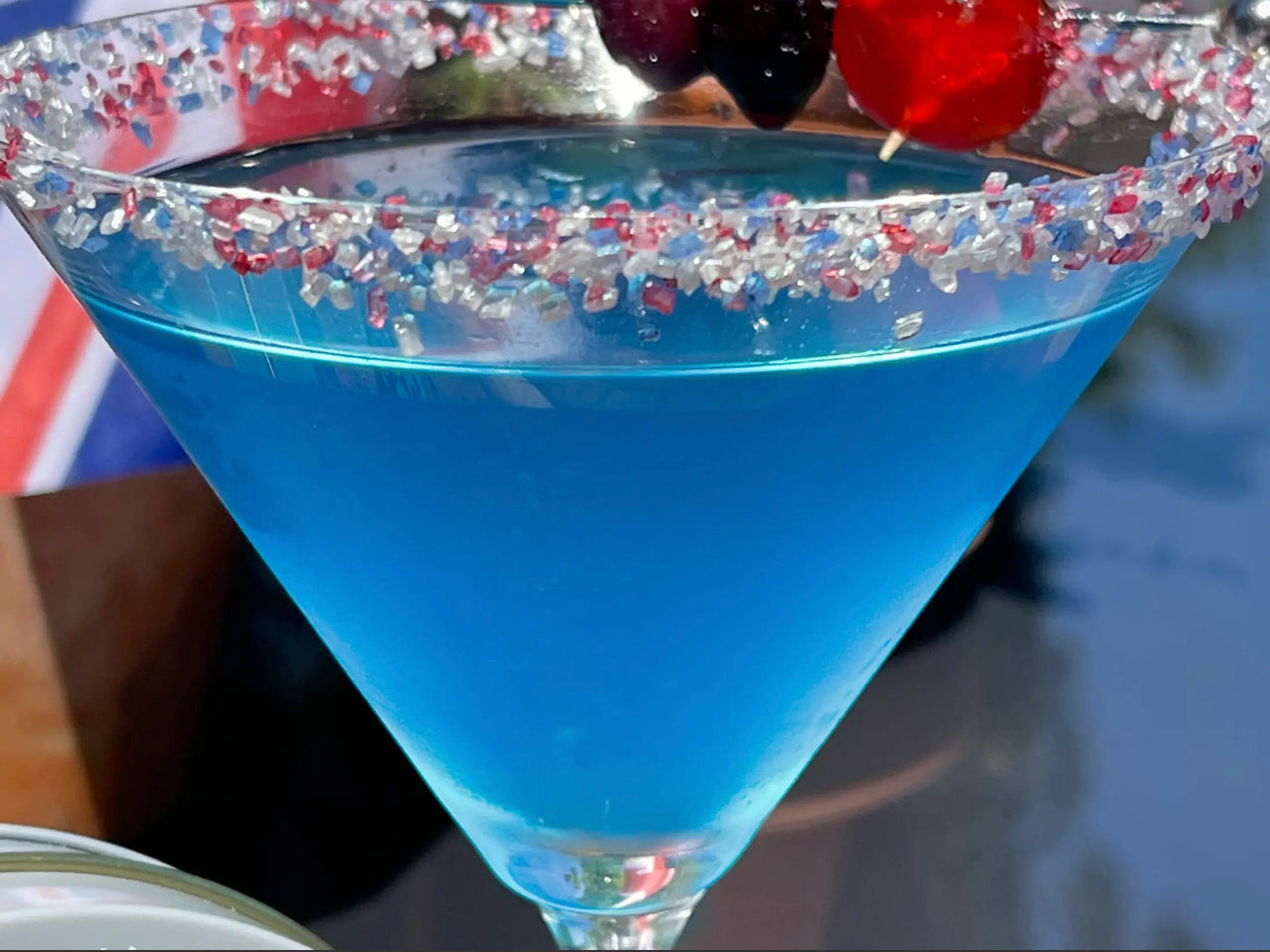 Holiday Cocktail Sugar - Red, White & Blue! (USA)