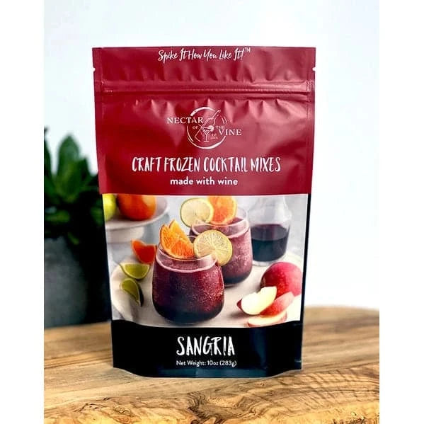 package of sangria craft frozen cocktail mix that can be made with wine