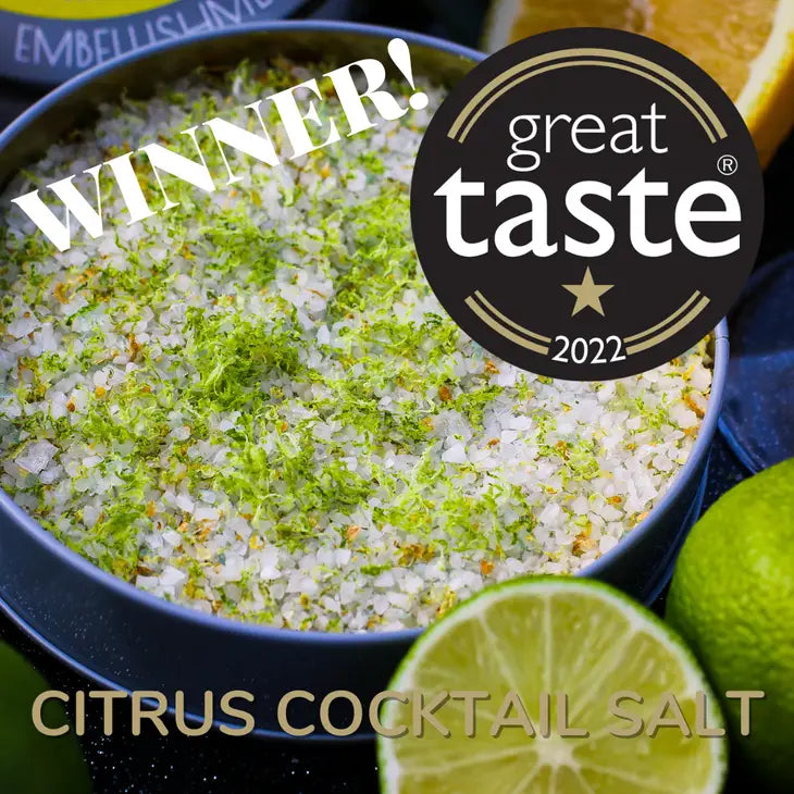 citrus cocktail salt won a great taste award in 2022