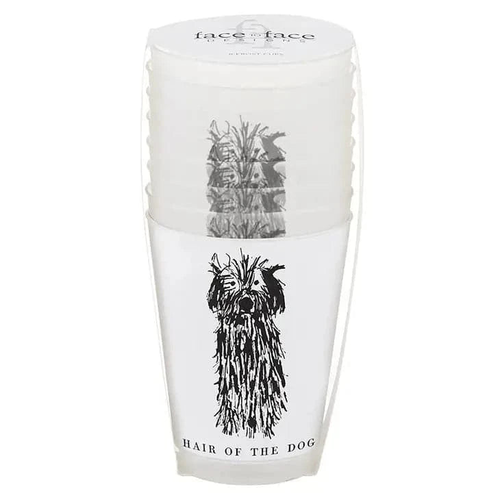 Hair Of The Dog, Frosted Cups Set of 8