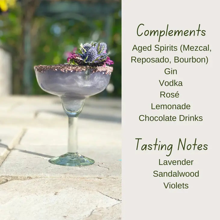 examples of the types of alcohol that can be used with lavender mix