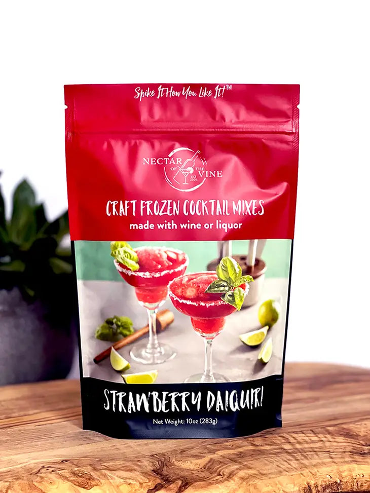 strawberry daiquiri flavored craft frozen cocktail mix